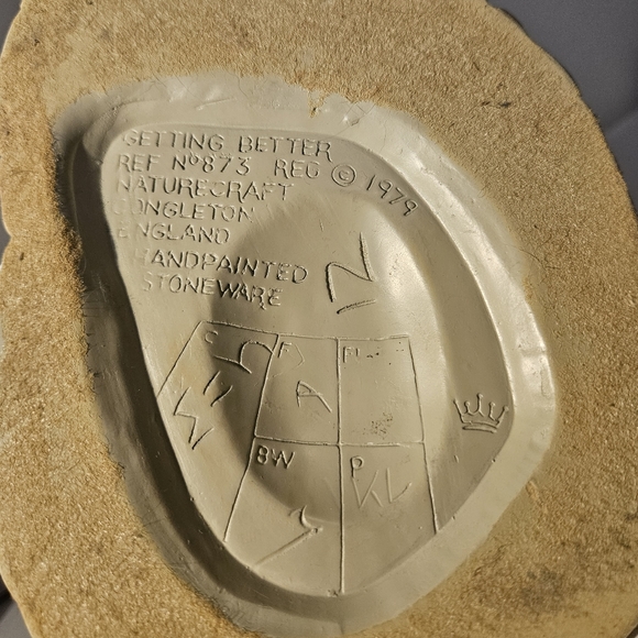 Naturecraft No.873 "Getting Better" Congleton 1979 Vintage Figurine - Picture 3 of 7